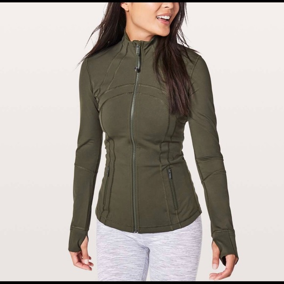Lululemon Olive Green Define Jacket 